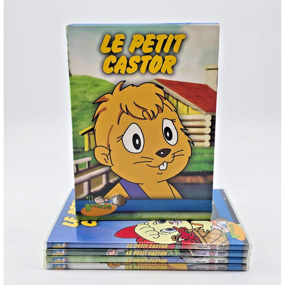 Le Petit Castor – Coffret DVD (26 Épisodes) Region 1‎ – Tested – French